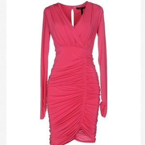 Bcbg Hot pink bodycon dress